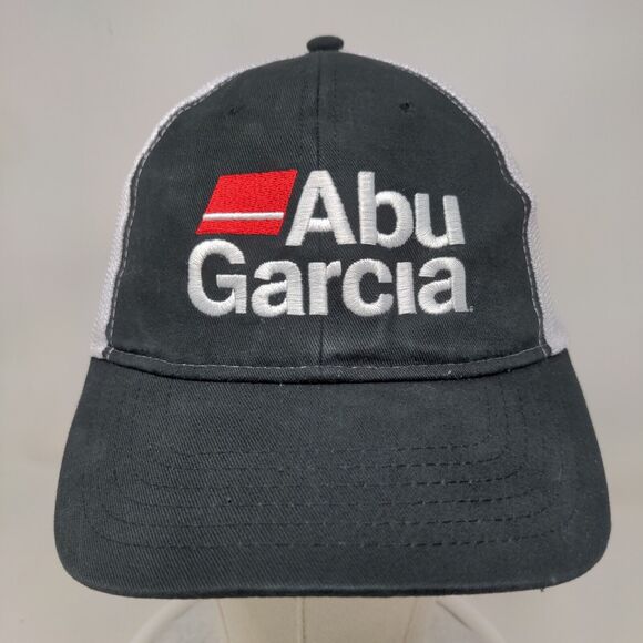 Abu Garcia Men's Slideback Mesh Back Hat Multicolor Embroidered Spell Out Logo - Picture 2 of 7